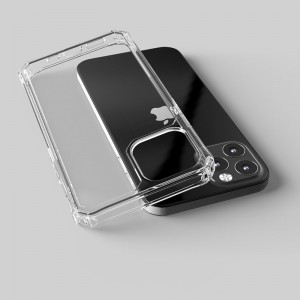 para el caso del iphone 12, hot sals 2mm armadura a prueba de golpes funda transparente para teléfono tpu transparente para iphone se a 11 12 pro max 2020 funda suave