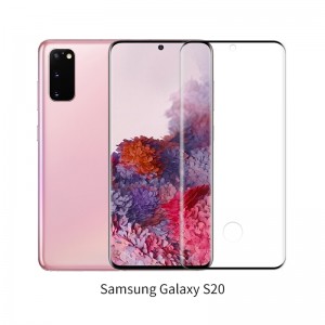 Película de pantalla de vidrio templado de alta calidad 9h caliente para protector de pantalla Samsung S20