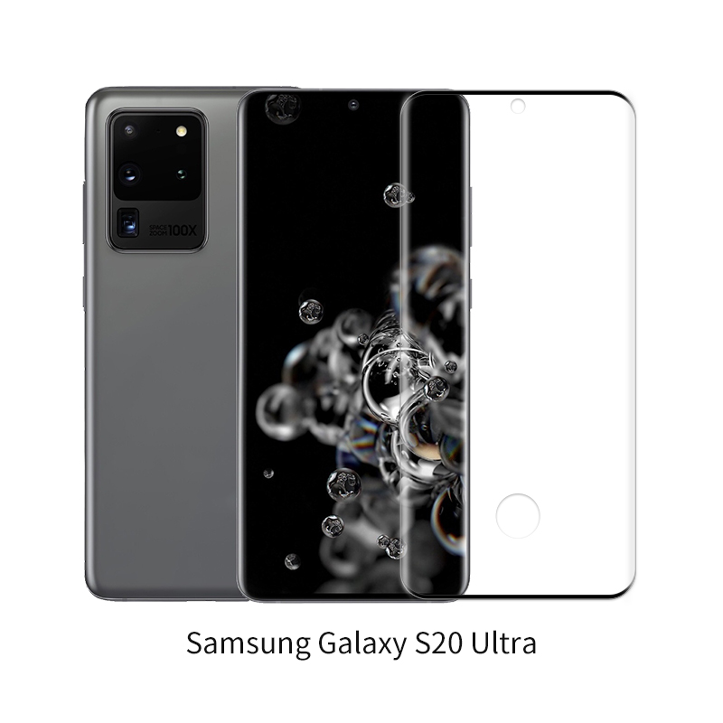 Película de pantalla de vidrio templado de alta calidad 9h caliente para el protector de pantalla Samsung s21