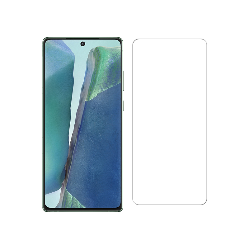 Película de pantalla de vidrio templado premium caliente 9H para Samsung Note 20 Protector de pantalla